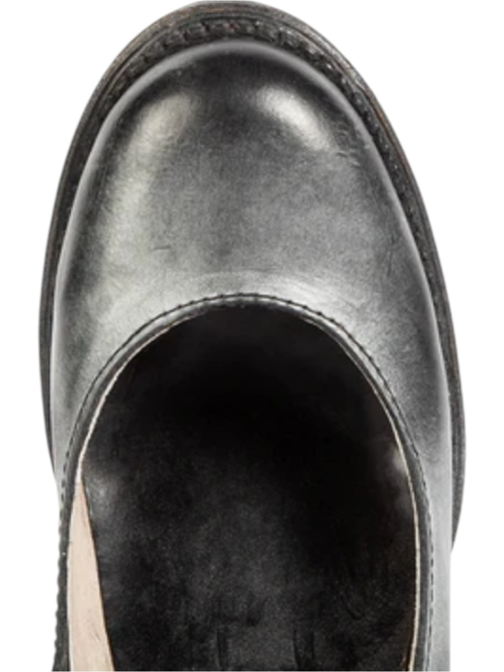 Freebird by Steven Black Leather Wrap-Strap Ankle Booties - Picture 7 of 8